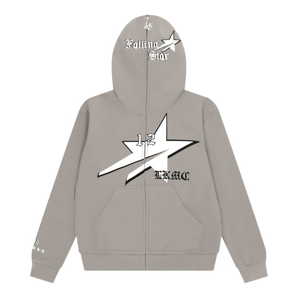 StarBoy Gray Full Zip Hoodie
