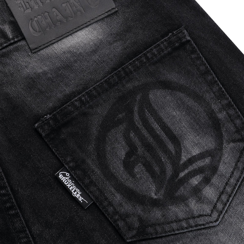Flared Jeans Series - Black