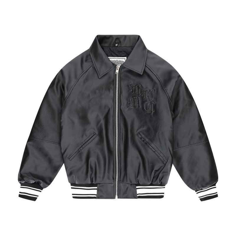 Leather Jacket High School Black