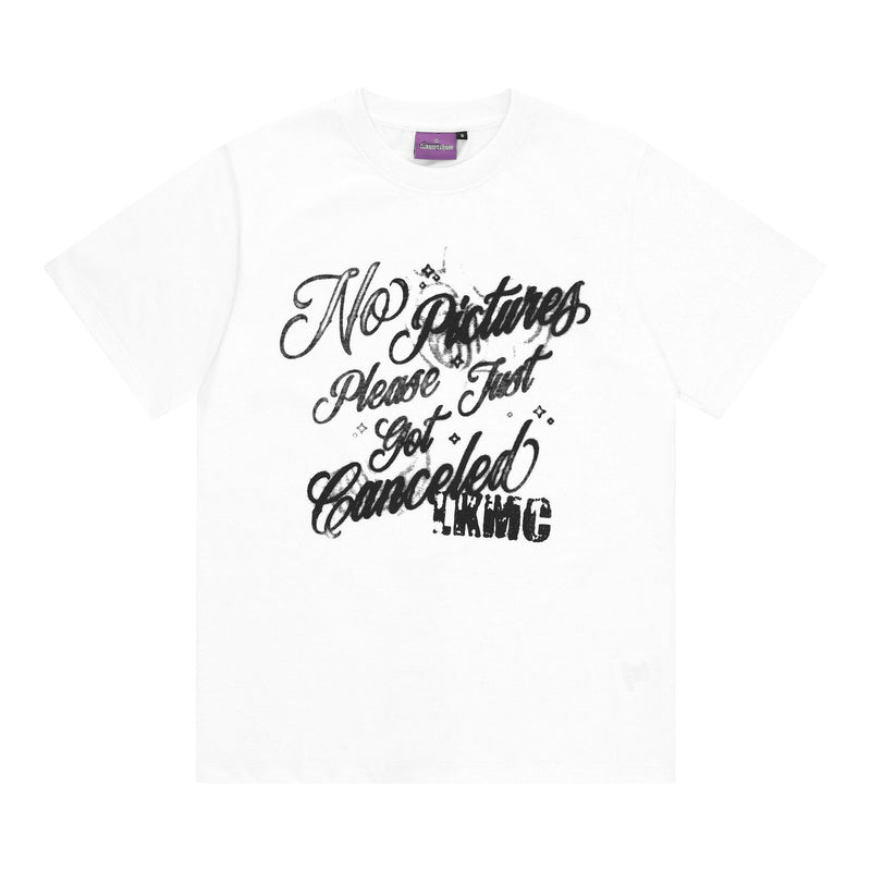 T-Shirt White/Black - Canceled